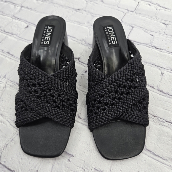 Jones New York Shoes - Jones New York Black Sandals
